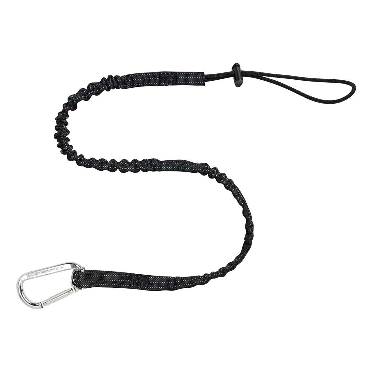 Ergodyne Squids 3100 Single Carabiner Tool Lanyard , Black