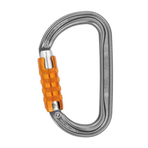 Petzl Am'D H-Frame Black Twist-Lock Carabiner