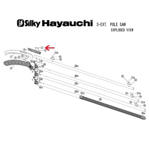 Silky Hayauchi Replacement Bol 01